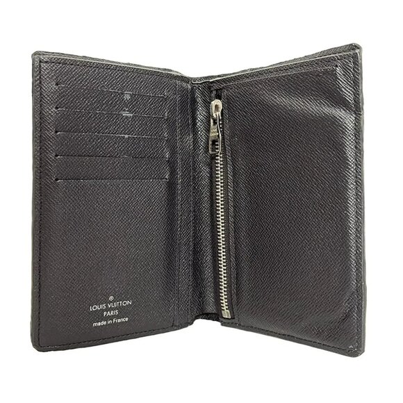 Auth LOUIS VUITTON Regular Porte Foyle N61226 Damier Graphite - CT0176 - Picture 4 of 5